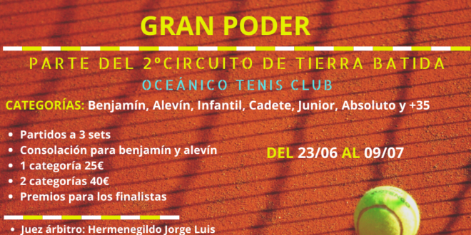 Torneo Gran Poder Oceánico Tenis Club
