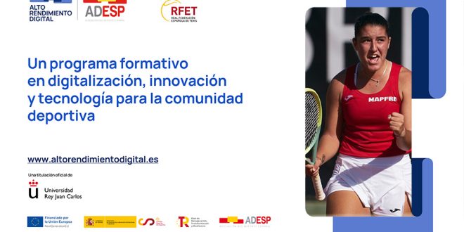 Abierta la solicitud de becas de formación digital a deportistas y profesionales del tenis