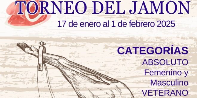 Torneo del Jamón –  CDO Puerto de la Cruz – CUADROS y HORARIOS